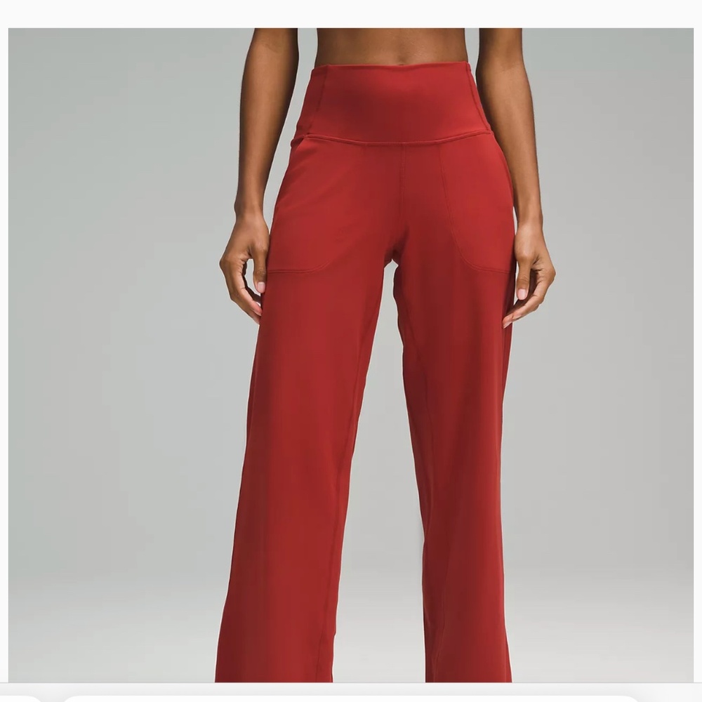 Lululemon align high rise wide leg pants 31” inch length